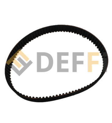 720-8MGT30-DEF-Courroie synchrone simple denture renforcée de marque Gates gamme Powergrip GT3. Elle mesure 720 mm de long et est découpée à 30 mm de largeur. Son pas (distance entre 2 milieux de dents l'une à côté de l'autre) est de 8 mm, de ce fait ell