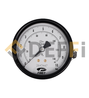 909038-Man.d.80 0-10bar/psi 1/4 arr.