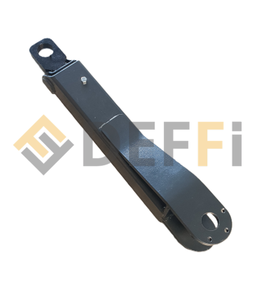 B7772XX-GAUCHE-7016-Bras long gauche complet avec trou pour douille tampon en diamètre 50.
RAL7016 Gris foncé