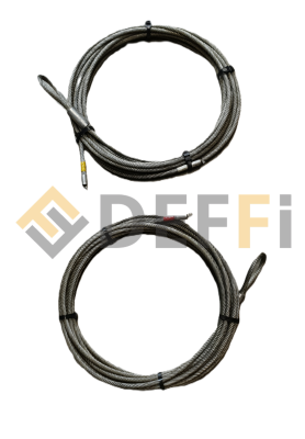 4108003-Jeu de 2 câbles acier diam 10mm