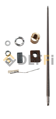 4448038-Vis receptrice équipée
Comprend :
1 vis réceptrice nue 4440114
1 écrou porteur 4440115
1 écrou de sécurité 4440116
1 patin anti Bruit 4440045
1 porte feutre 4448018
1 rotule 4440087
1 rondelle frein 4490136
1 écrou 9010284
1 écrou frein