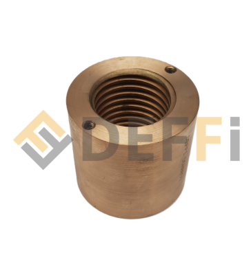 4480091-Ecrou de sécurité bronze M45x5 pas à droite
hauteur 65mm
Dext 70mm