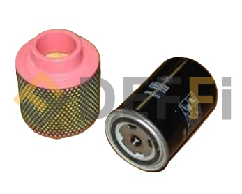 F0463DEF-Kit filtre air/huile  
Pour compresseur COMPAIR LUCHARD L11
Equivalent à la référence d'origine:
COMPAIR CK2076/1 KIT FILTRE HUILE/AIR