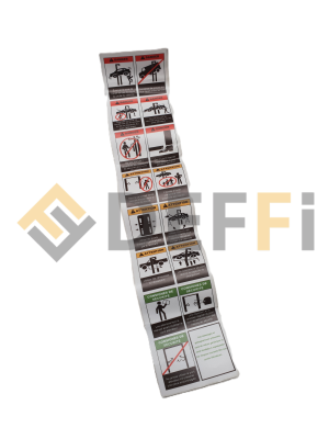 ISO0005-ETIQUETTE AVERTISSEMENTS DANGER - ACCESSOIRES ISOTECH