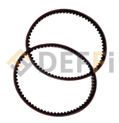 970136-LOT DE DEUX COURROIES