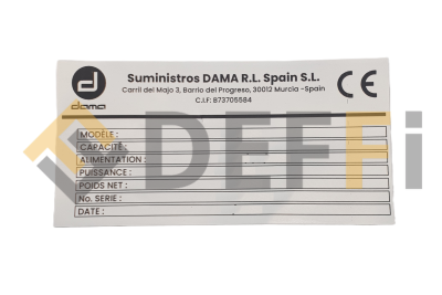 PEG.CE-Plaque signalétique CE pour matériel ISOTECH
Fabrication à la demande