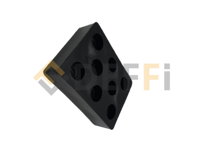 RP40-Bloc en caoutchouc 160x120mm - hauteur 40mm