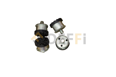 S121A19-Kit 4 réhausses H 80 tige M30