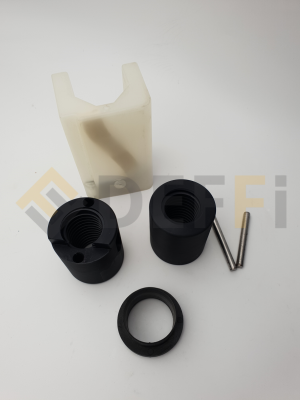 D2422R-Kit écrous porteur et sécurité en plastique
Comprend :W.B0962 + W.B0021 + W.B0067 + W.B0068 X2 + W.B0069
Remplace les écrous bronze pour un 255S