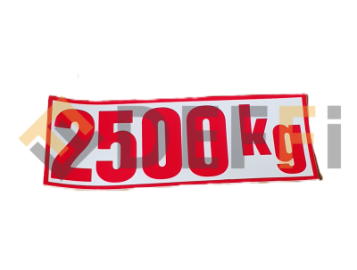 99990547-Etiquette capacite 2500 kg.