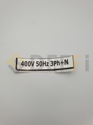 999913010-Tableau tension 400/50/3ph+n