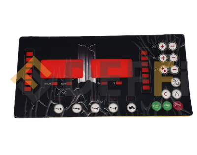 B-12-4120201-Panneau d'affichage avec boutons (sans carte afficheur B-12-4120202)
Inclus aussi dans l'écran complet B-12-4120200