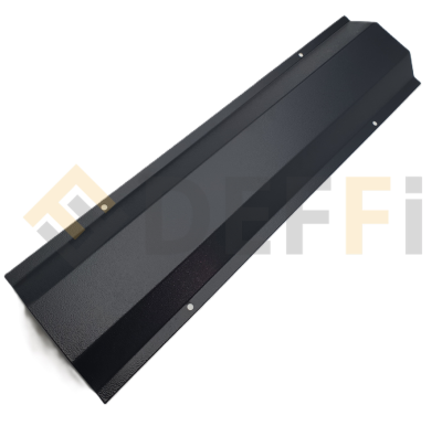 B30YH-1011-Plaque recouvrement droit 
longueur 0,75m
couleur gris fonce RAL7016