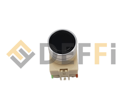 JK01-20002-000-N-Bouton poussoir de couleur noire