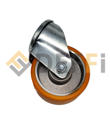 OMCAABY000067-RUOTA GIREVOLE Ø100 (GHISA) GAMBO LUNGO