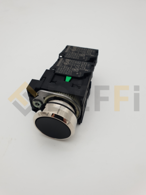 B2157-Poussoir noir + 3 contacts n.o.