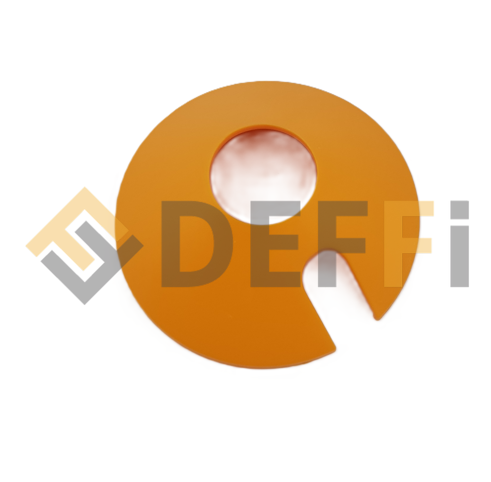 4-103232A-PROTECTION COIFFE CONE DIAM EXT 120 DIAM INT 40 JAUNE