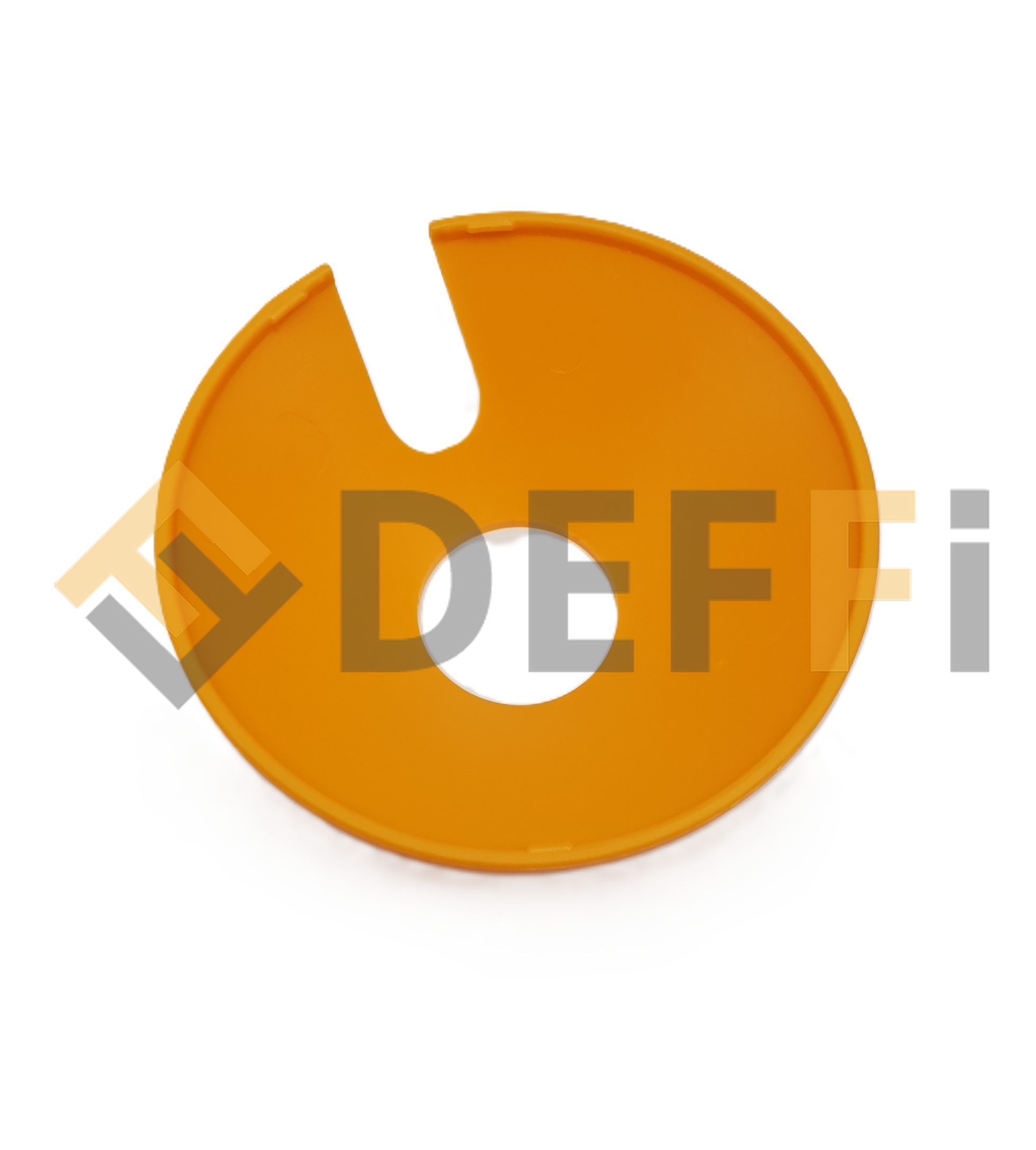 4-103232A-PROTECTION COIFFE CONE DIAM EXT 120 DIAM INT 40 JAUNE