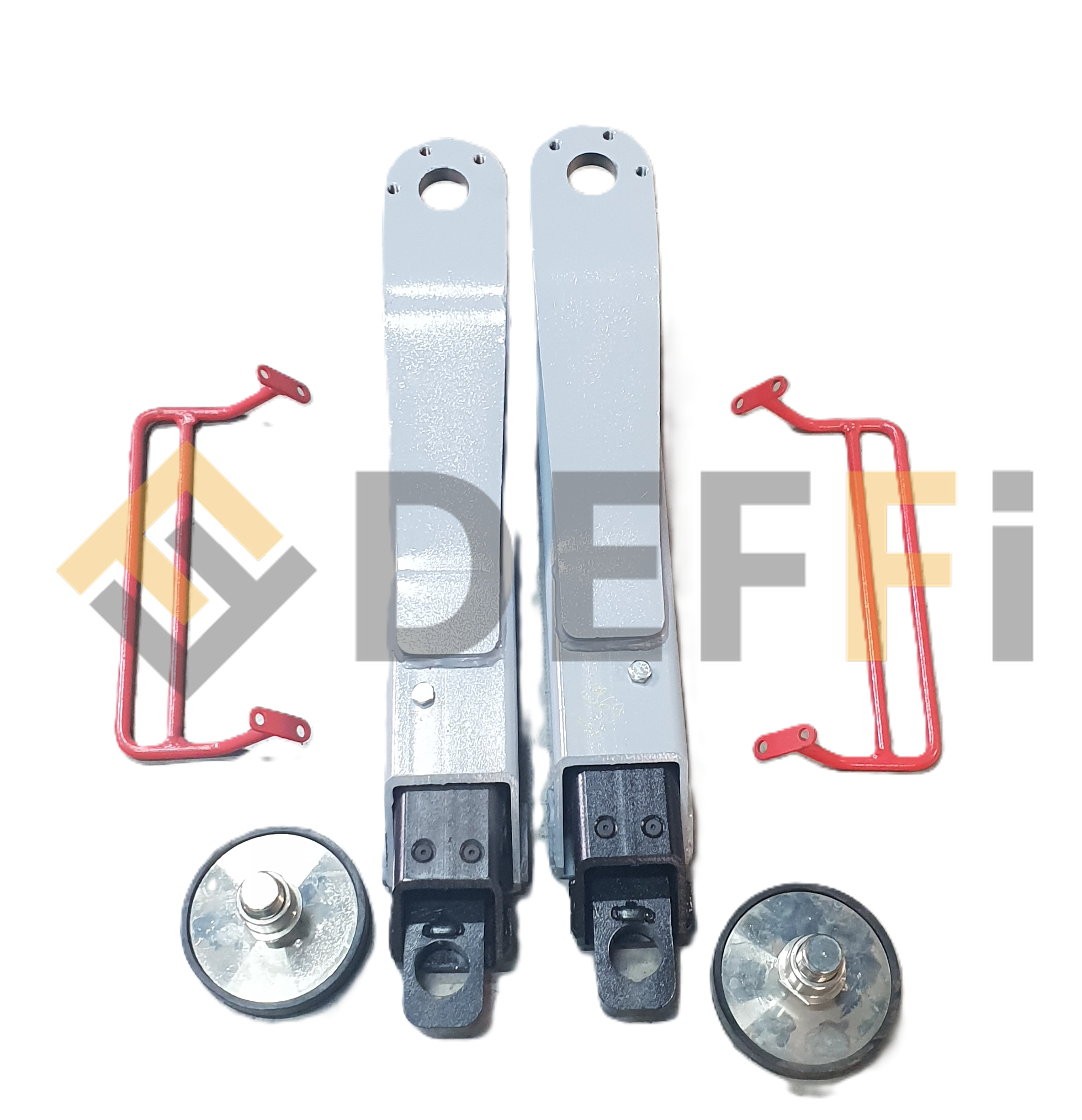 B1968-B1969N-Jeu de 2 bras courts 600-1100 équipé des tampons et protection pieds