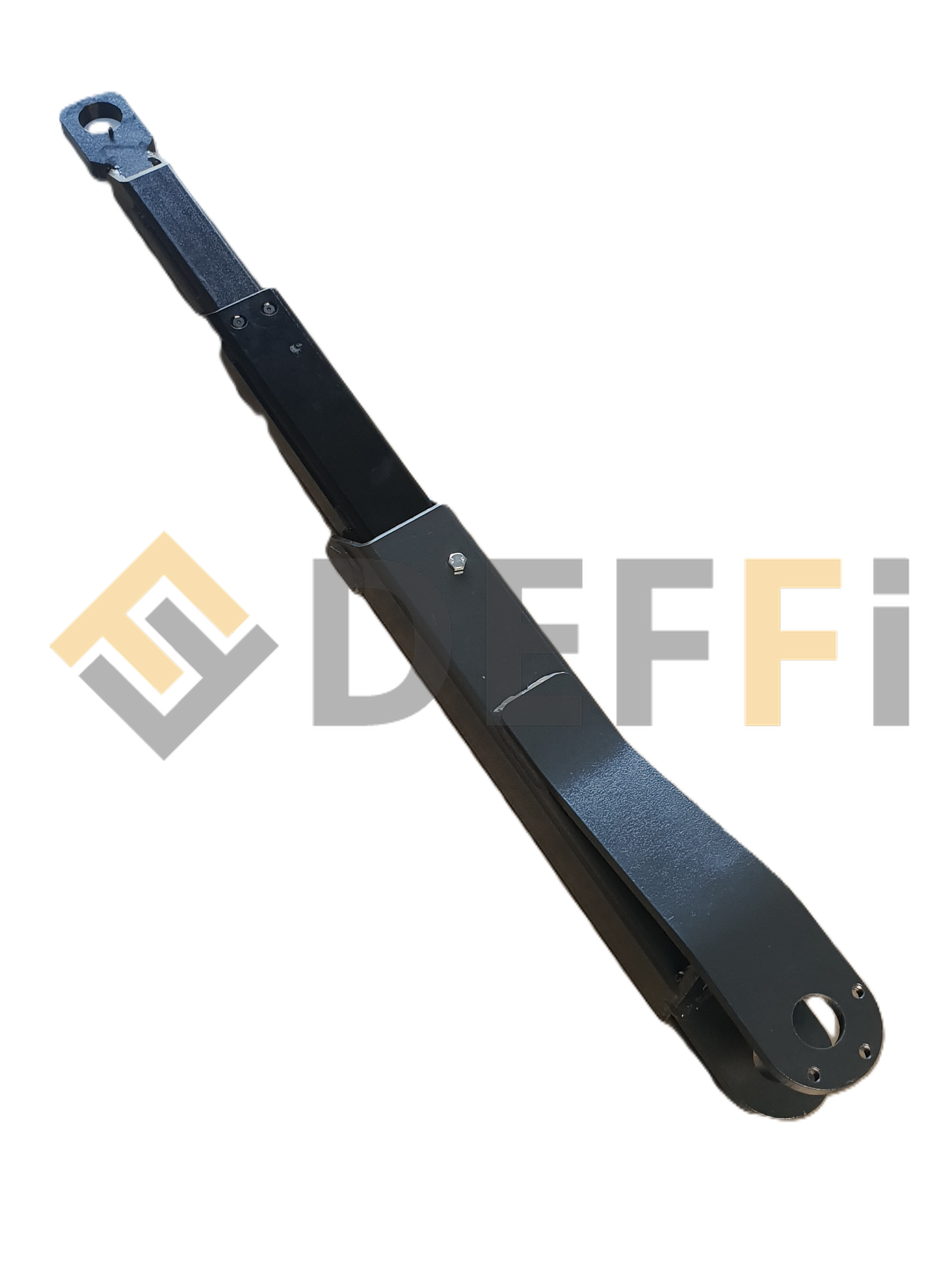 B7772XX-GAUCHE-7016-Bras long gauche complet avec trou pour douille tampon en diamètre 50.
RAL7016 Gris foncé