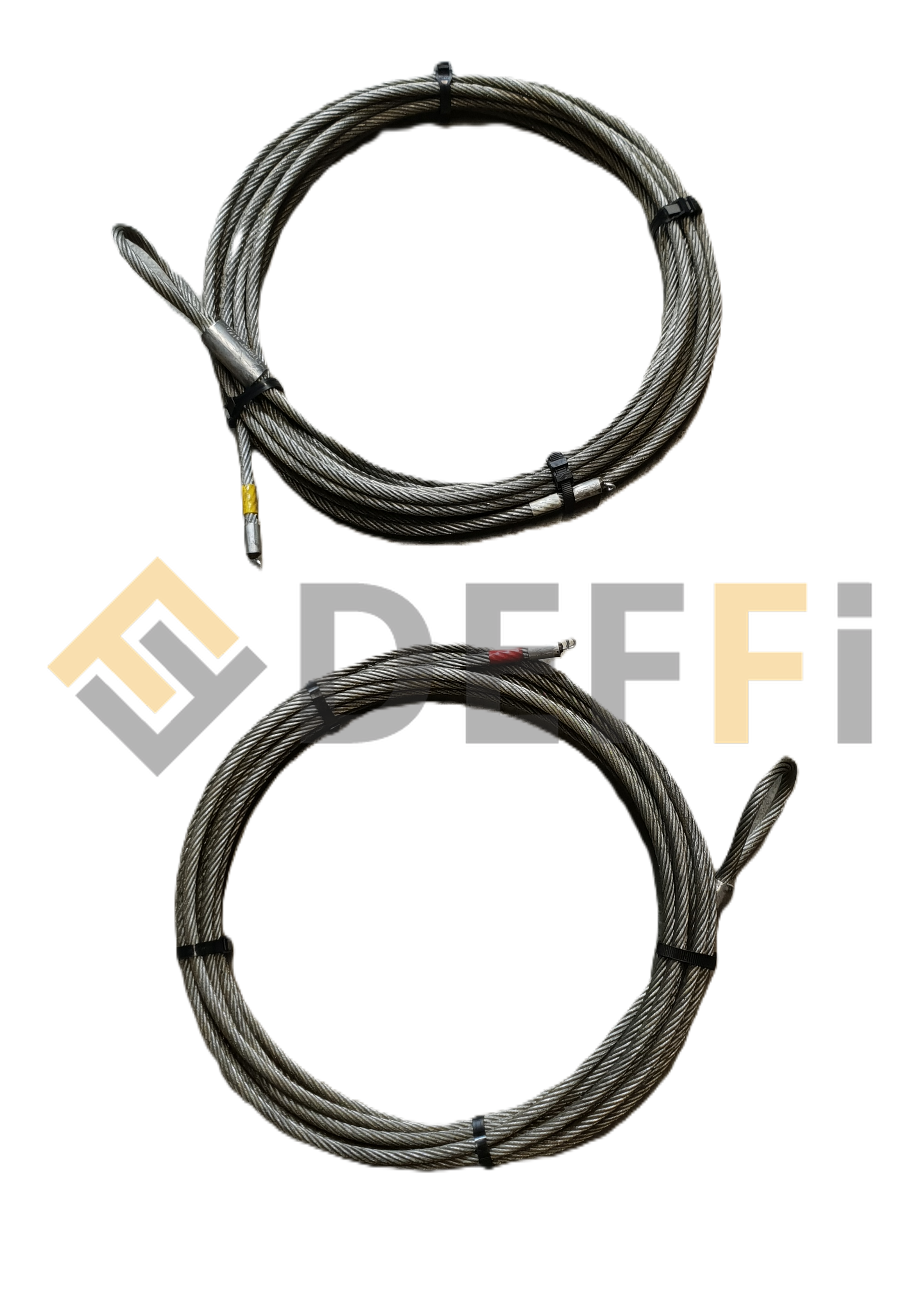 4108003-Jeu de 2 câbles acier diam 10mm