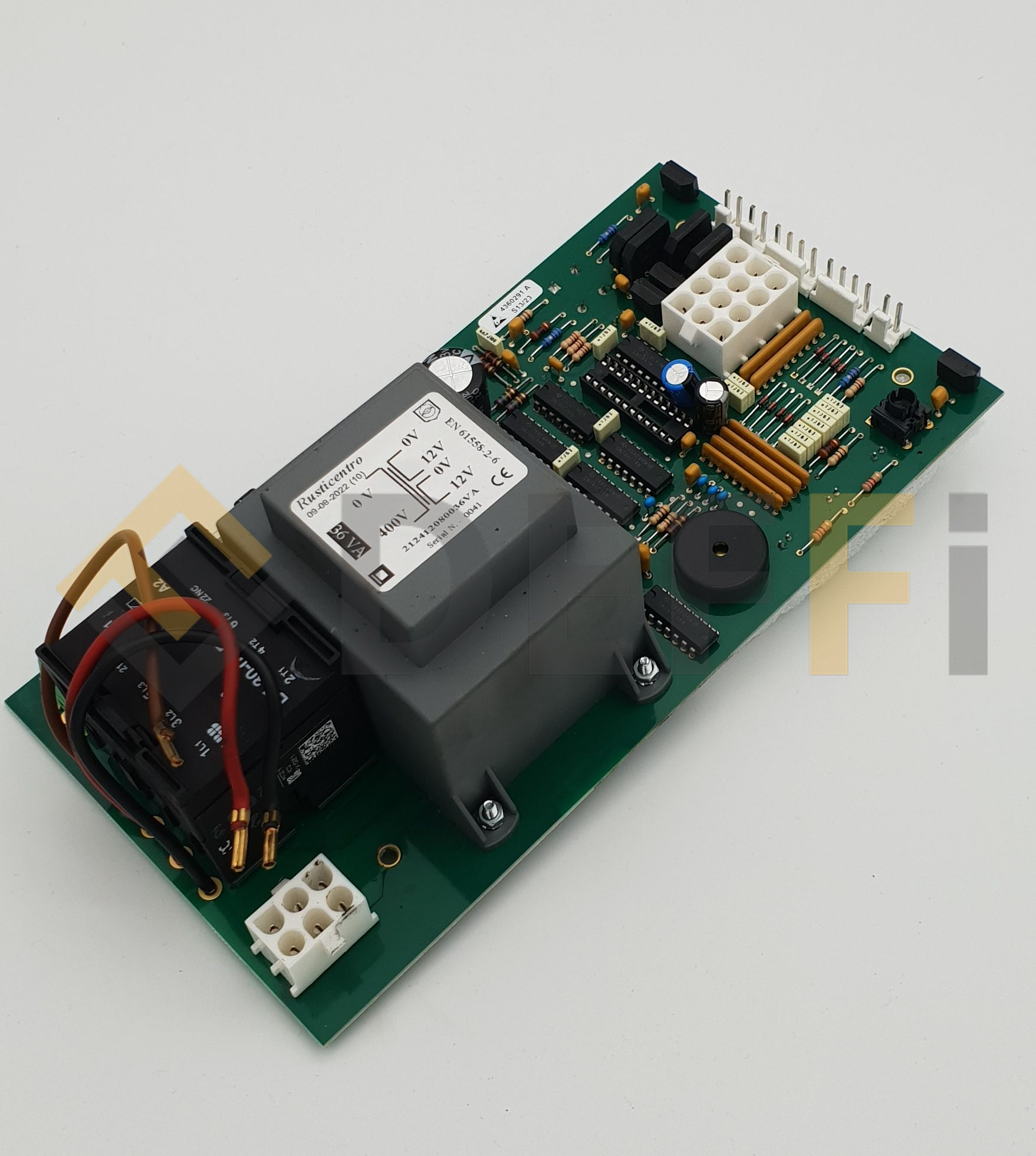 4360291-CARTE COMMANDE EQUINOXE 400V (sans le PAL)

Si le problème vient du transformateur, possibilité de prendre STSU40/24DEF en adaptant le raccordement et en déportant le nouveau transformateur.