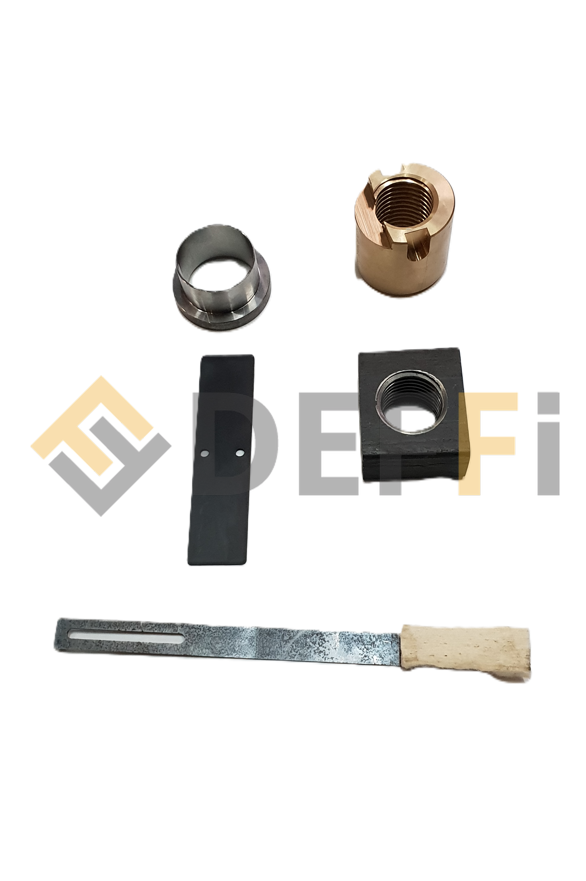 4498185-Vis motrice équipée
Comprend :
1 vis nue 4490089
1 écrou porteur 4490430
1 écrou de sécurité 4490070
1 porte feutre 4498005
1 rotule 4490029
1 butée d'écrou 4490367
Pour pont élévateur 2 colonnes FOG 449, valable seulement pour les numéro