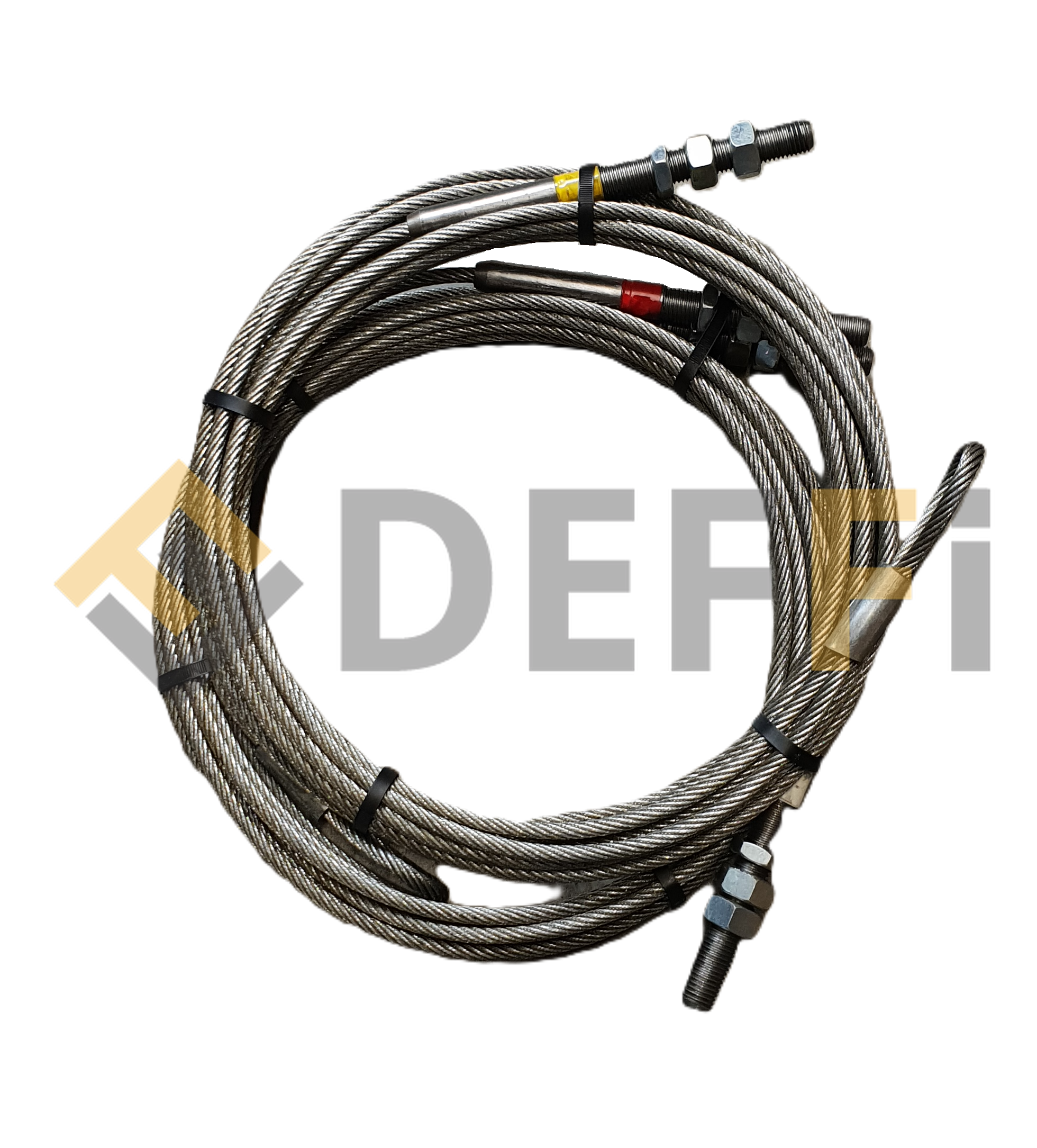 4930636-Jeu de 2 câbles acier diam 9mm