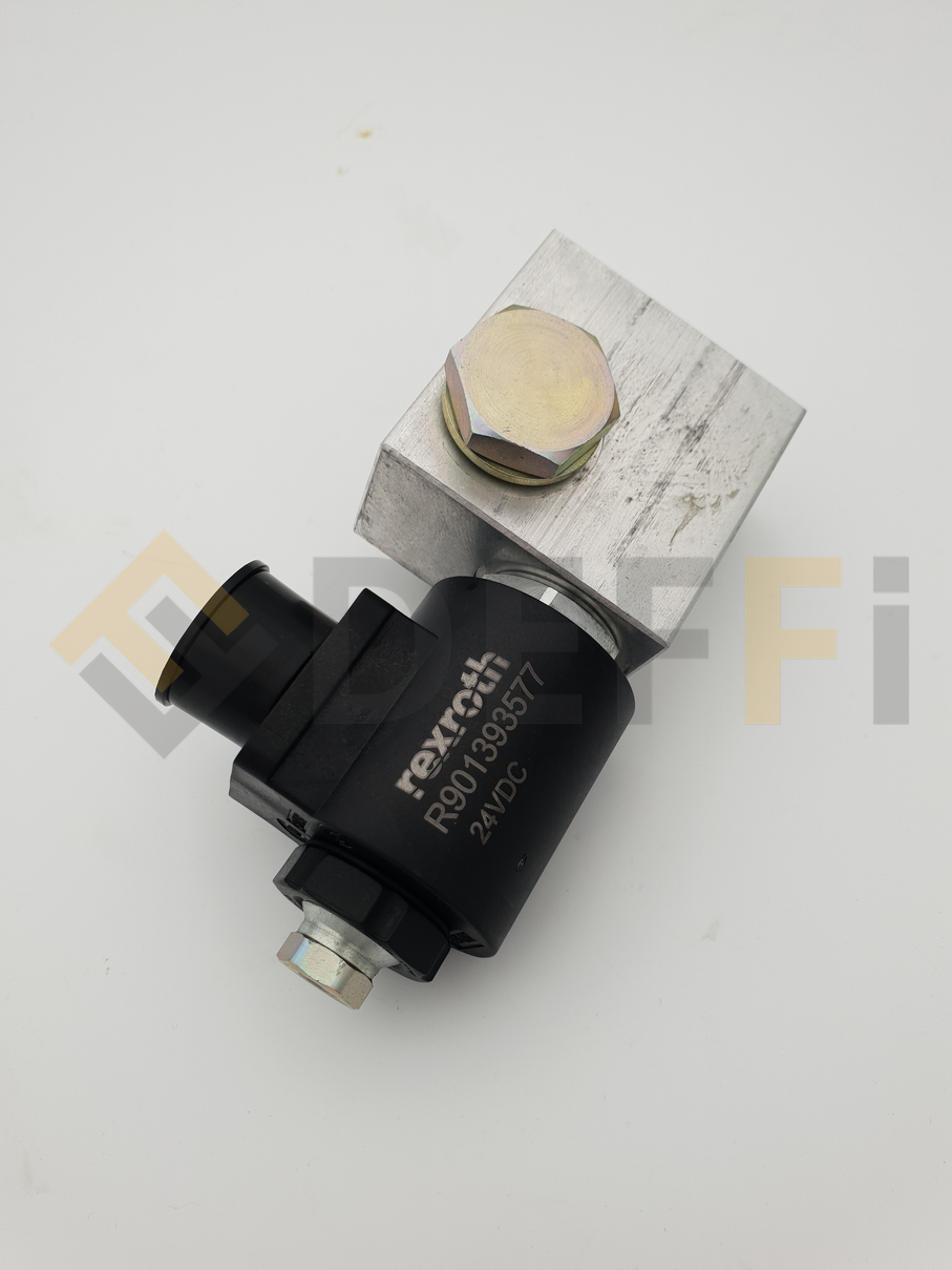 4948503-E V bi - directionnelle (4 trous) + Bloc 1/4 alu banjo cavité 019/V096001 nez de 15,8 + Bobine