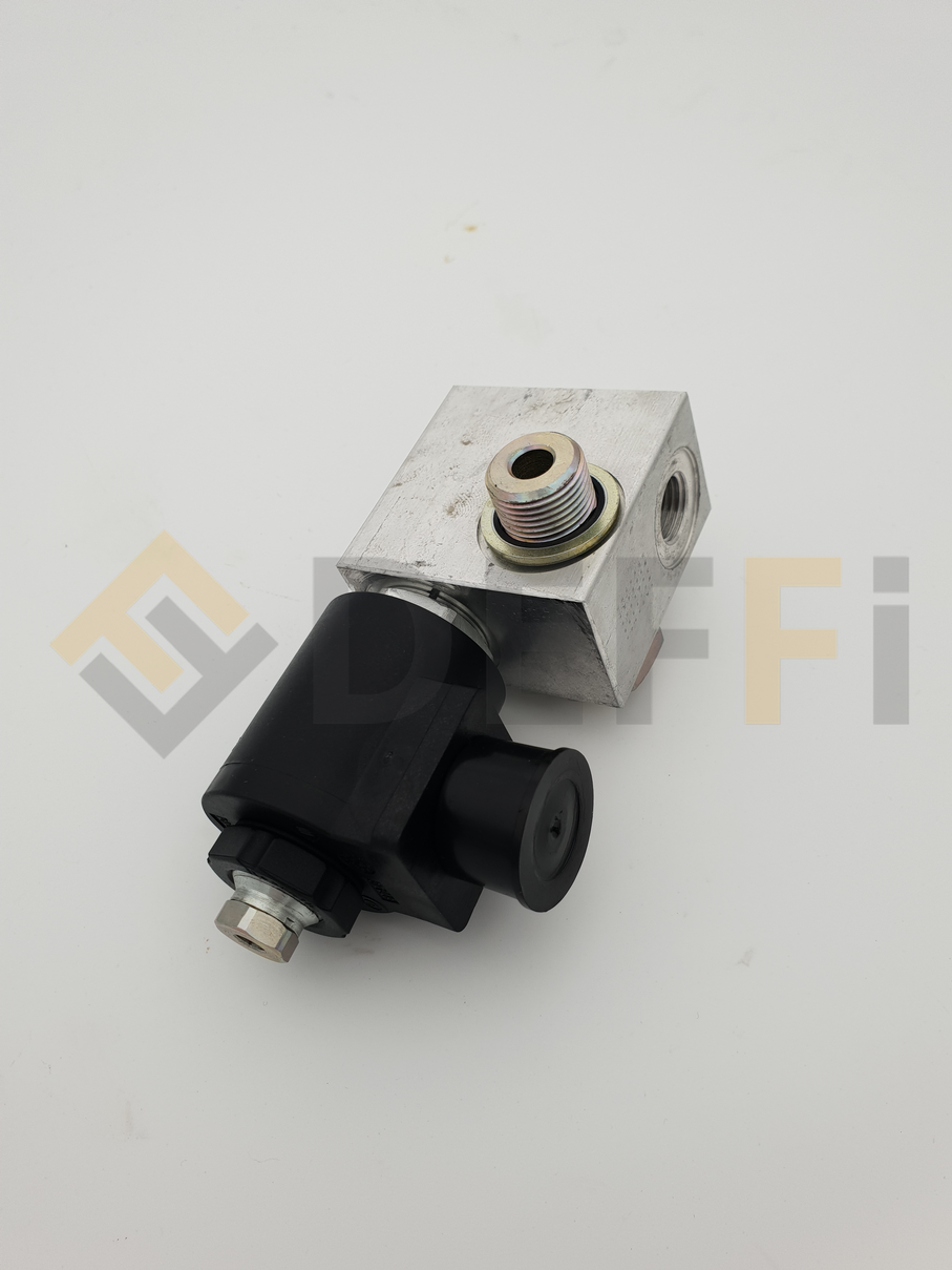 4948503-E V bi - directionnelle (4 trous) + Bloc 1/4 alu banjo cavité 019/V096001 nez de 15,8 + Bobine