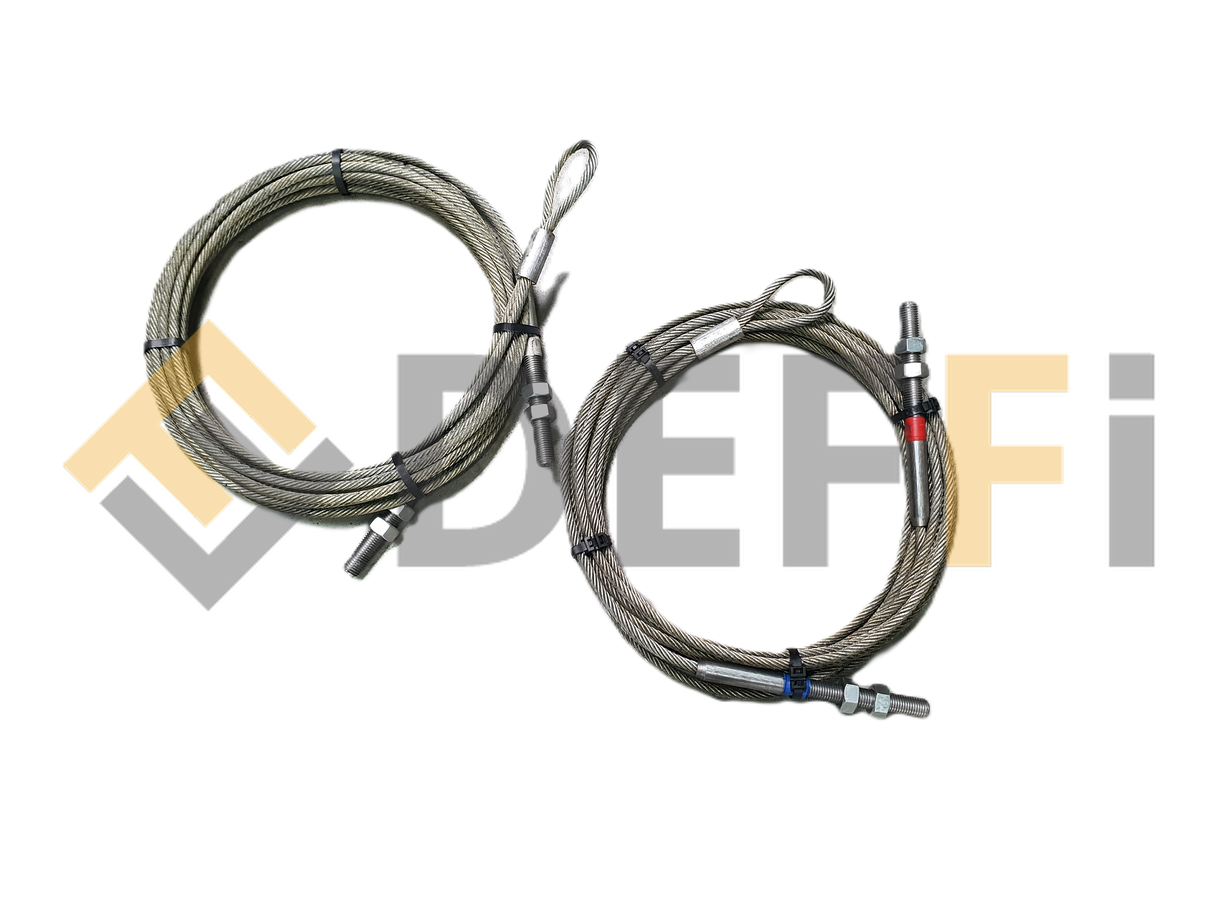 4900017-Jeu de 2 câbles acier diam 8mm