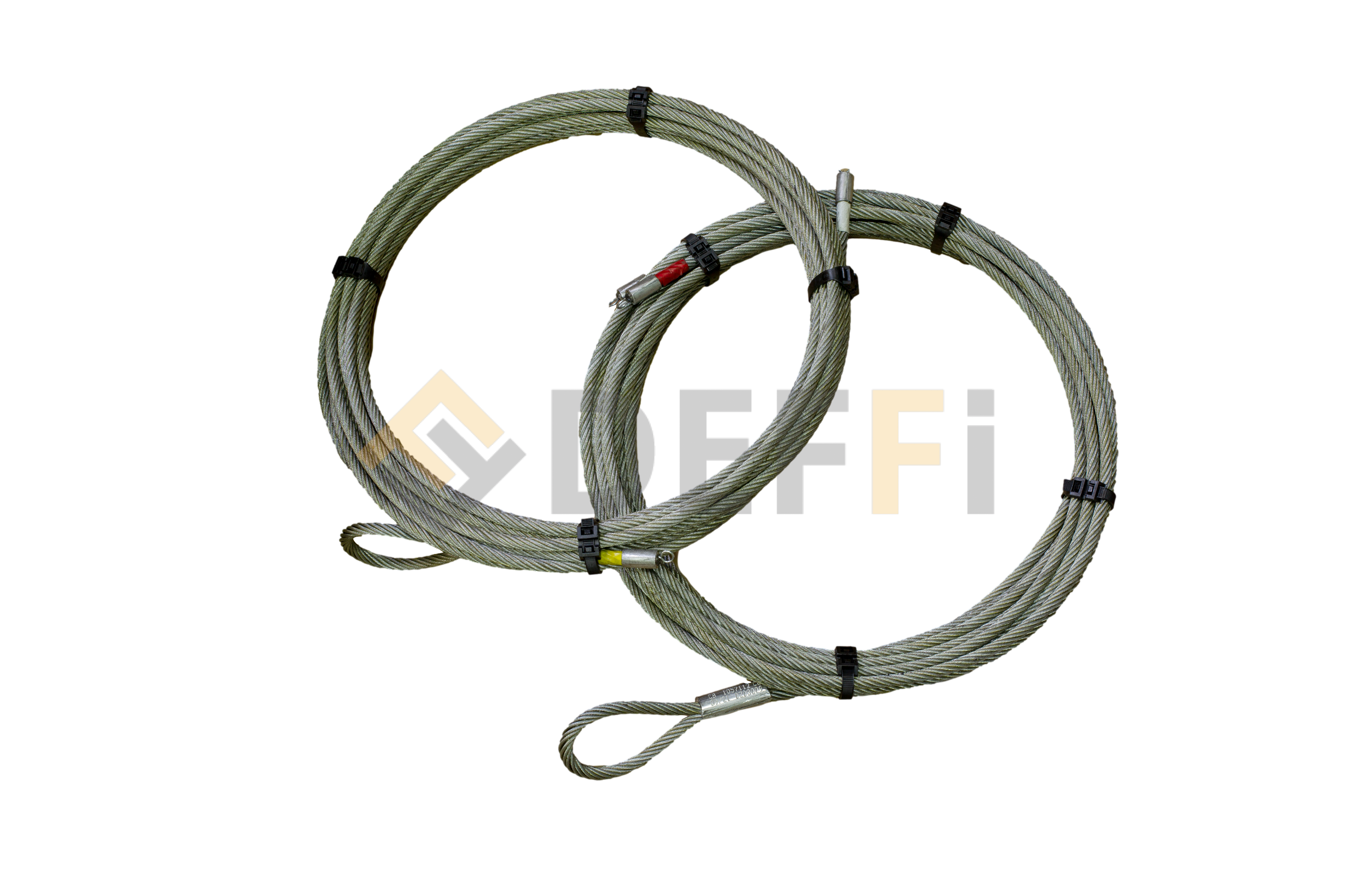 4048009-Jeu de 2 câbles acier diam 9mm