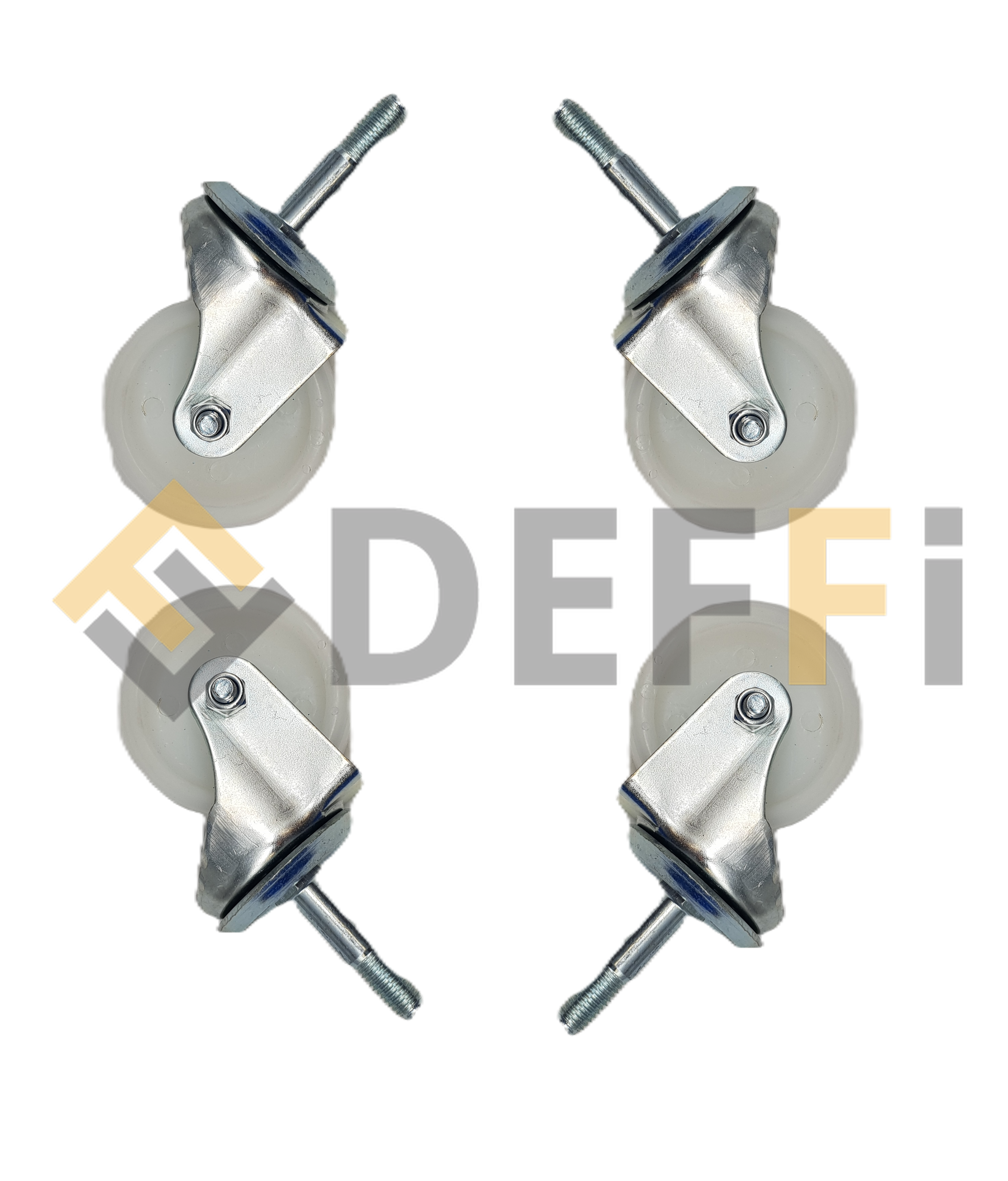 IEQ3110-08-KIT MONTAGE PIEDS - 4 roulettes - IEQ3110