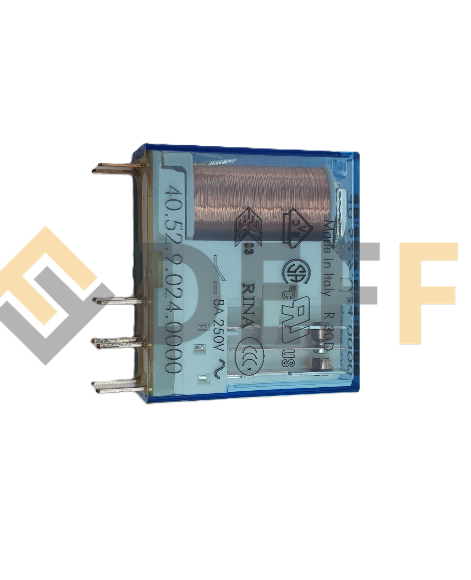 OMCAABN000257-RELE FINDER 2 CONTATTI 24 Vdc 40.52.9