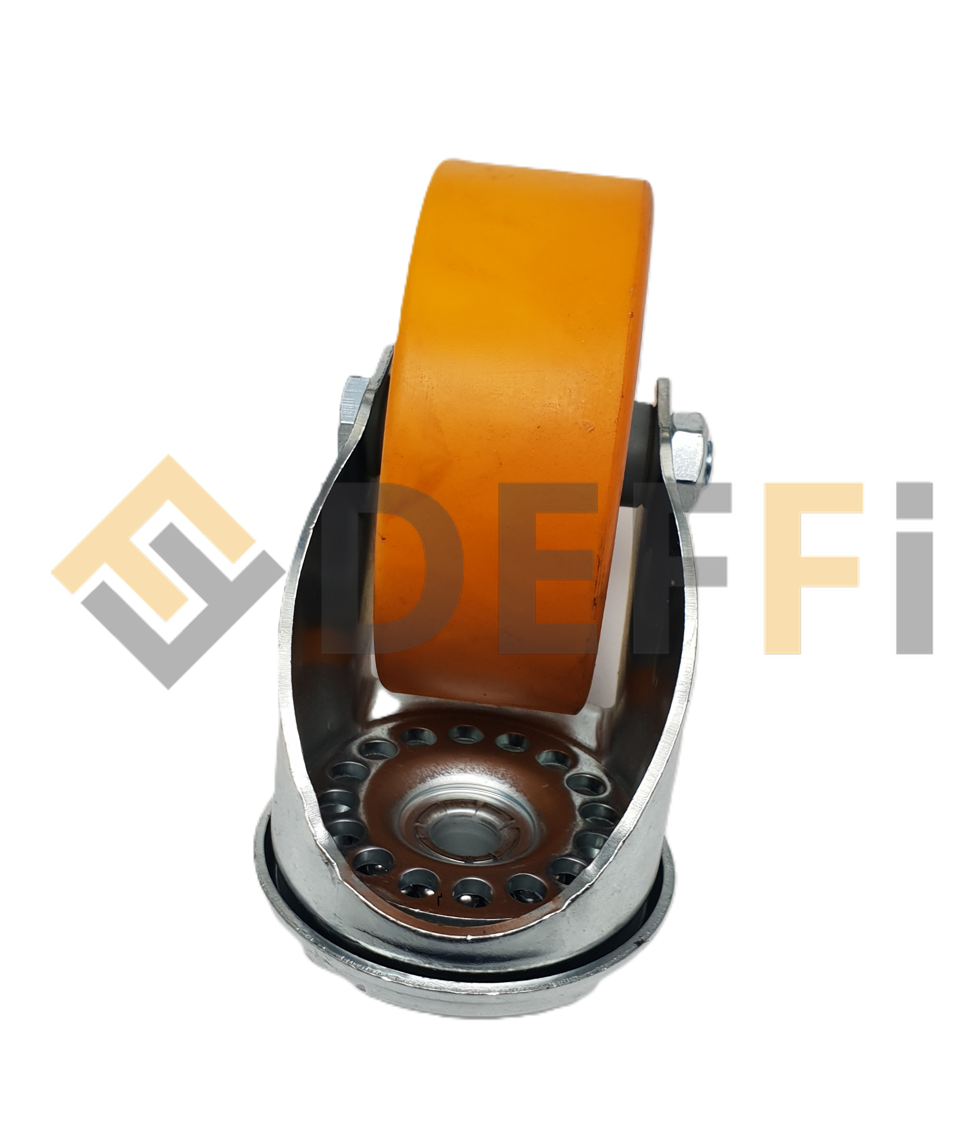 OMCAABY000067-RUOTA GIREVOLE Ø100 (GHISA) GAMBO LUNGO