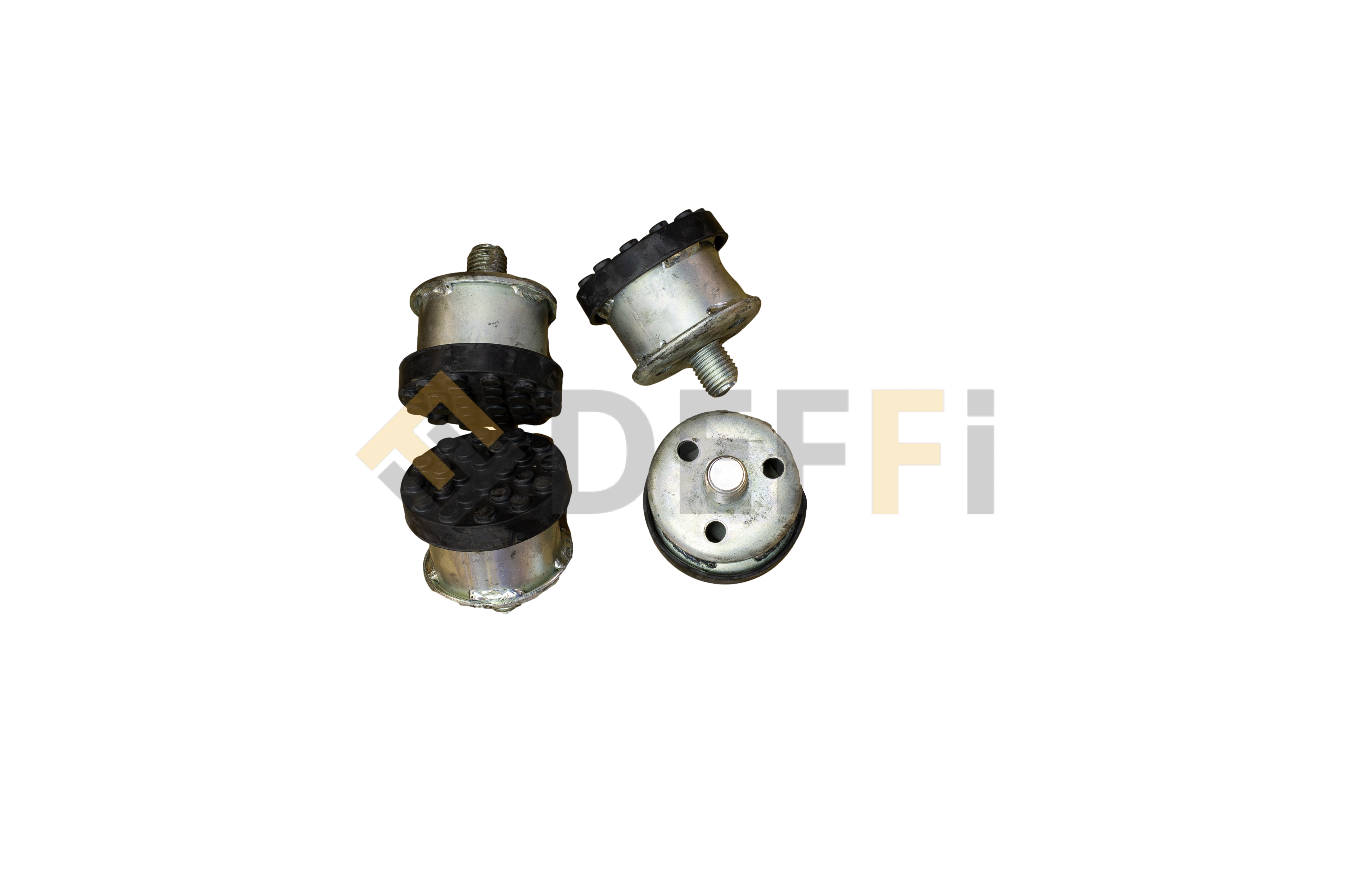 S121A19-Kit 4 réhausses H 80 tige M30