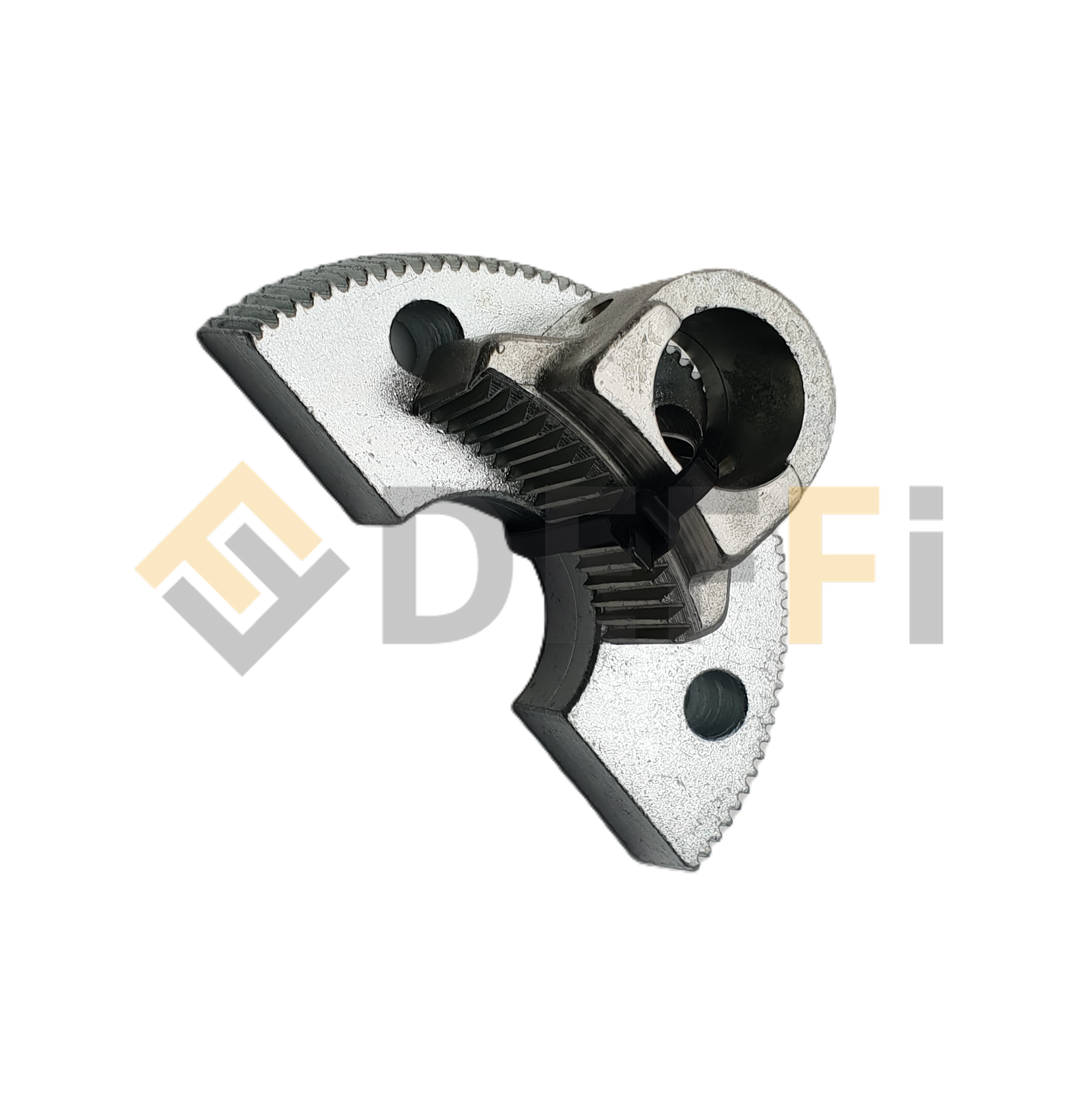 SJ01-23025-001-KIT DEMI LUNE DENTÉ (PARTIE FIXE+PARTIE MOBILE)