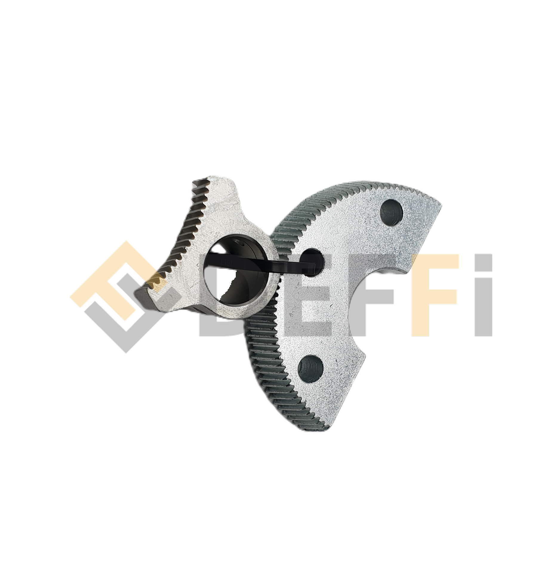 SJ01-23025-001-KIT DEMI LUNE DENTÉ (PARTIE FIXE+PARTIE MOBILE)