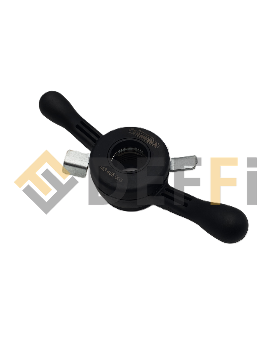 TB-K-0200000HWK-Écrou rapide hwk 40mm - pas de 4mm - haweka 143405003