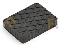 TPN0020-Tampon caoutchouc pour pont ciseaux  160 x 120 h20
Equivalent au modèle RAV S505A7 et ISOTECH RP20