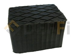 TPN0100-Tampon caoutchouc pour pont ciseaux  160 x 120 h100