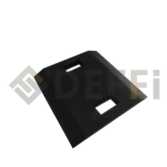 TPN3261-Rampe caoutchouc 500x500 h40 - pour pont 2 colonnes