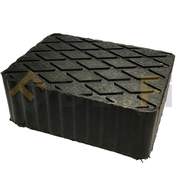 TPN0060-Tampon caoutchouc pour pont ciseaux  160 x 120 h60
Equivalent au modèle ISOTECH RP60 et RAV S505A9